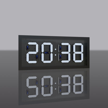GeekMagic Cyber Clock, cyberpunk mechanical style, cool clock