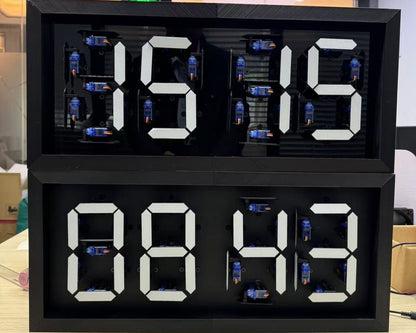 GeekMagic Cyber Clock, cyberpunk mechanical style, cool clock