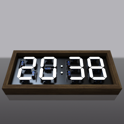 GeekMagic Cyber Clock, cyberpunk mechanical style, cool clock