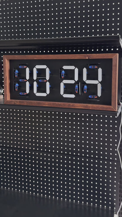 GeekMagic Cyber Clock, cyberpunk mechanical style, cool clock